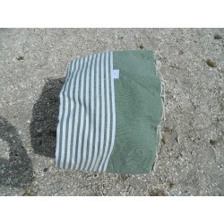 FOUTA 2M/2M VERT KAKIE